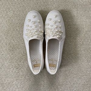 Kate Space Pearl Loafers